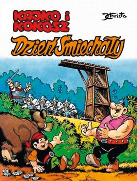 Twórczość Janusza Christy nosi wyraźne oznaki inspiracji przygodami Asteriksa. „Dzień Śmiechały” z serii „Kajko i Kokosz”.
