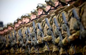 Żołnierze ukraińskiej Gwardii Narodowej