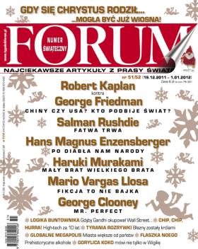 Artykuł pochodzi z 51/52 świątecznego numeru tygodnika FORUM, w kioskach od 19 grudnia.