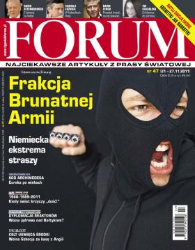 Artykuł pochodzi z najnowszego 47 numeru tygodnika FORUM, w kioskach od 21 listopada.
