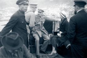 Eugenia Lewicka u boku Marszałka na Maderze, grudzień 1930 r.