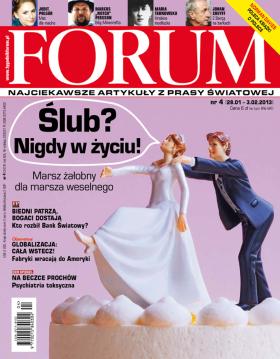 Artykuł pochodzi z najnowszego 4 numeru tygodnika FORUM w kioskach od poniedziałku 28 stycznia 2013 r.