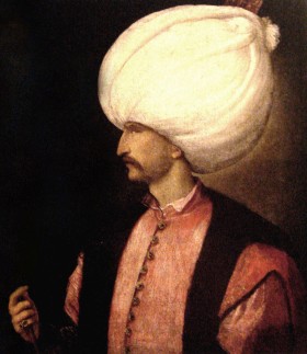 Sulejman Wspaniały w czasach młodości. Niepowodzenie na Malcie było jego najwiekszą klęską.