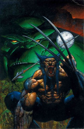 Okładka pierwszego zeszytu „Hulk/Wolverine: 6 hours”
