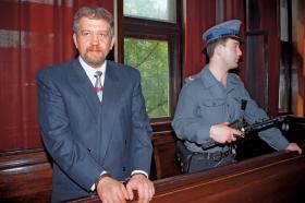 Lech Grobelny przed sądem, 1993 r.