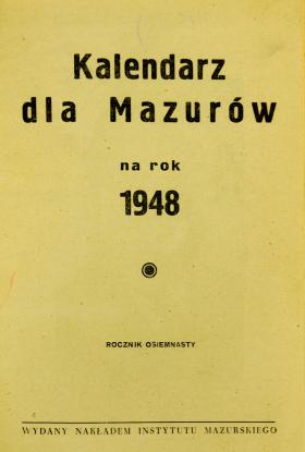 Przedwojenne i powojenne wydawnictwa dla Mazurów