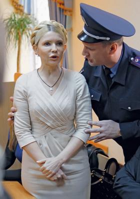 Julia Tymoszenko została skazana na 7 lat więzienia.