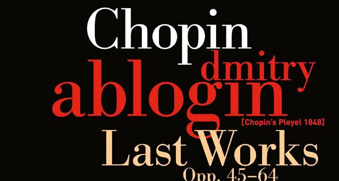 Płyta Fryderyk Chopin, Last Works