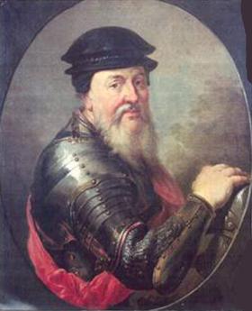 Jan Amor Tarnowski, zwycięzca bitwy pod Obertynem, na portrecie jako hetman wielki koronny.