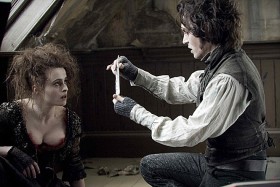 'Sweeney Todd: Demoniczny golibroda z Fleet Stree', 2007. Musical. Johnny Depp znowu z ostrzem w dłoni.