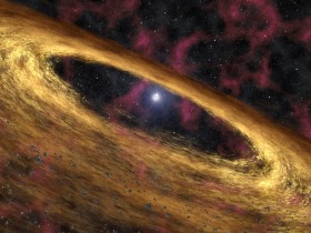 4U0142+61. Pulsar, czyli bardzo szybko wirująca i wysyłająca częste pulsy promieniowania gwiazda neutronowa. Jej pole magnetyczne jest tak silne, że materia w otaczającym ją dysku może być przyspieszana do prędkości relatywistycznych.