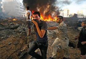 Świat arabski stał się obojętny na los Palestyńczyków z Gazy.