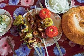 Shish kebab, czyli szaszłyki z baraniny