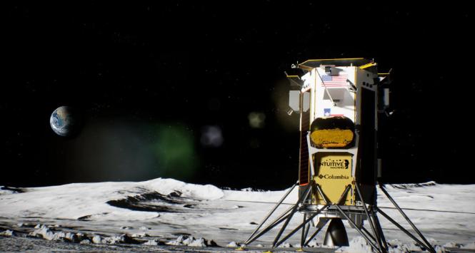 Sonda Odyseusz wylądowała na powierzchni Księżyca, 22 lutego 2024 r.