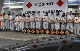 Niemiecki Greenpeace zaangażował się w walkę przeciw alkoholowej benzynie E10.