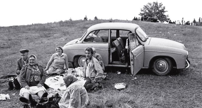 Piknik przy Syrenie, lata 70.