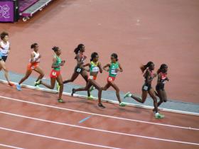 Bieg na 10 kilometrów. Złoto zdobyła biegaczka z Etiopii Tirunesh Dibaba.