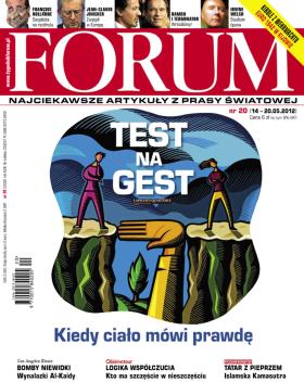 Artykuł pochodzi z  20 numeru tygodnika FORUM, w kioskach od 14 maja 2012 r.