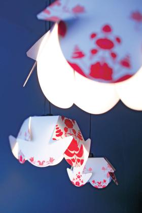 Lampy zaprojektowane przez Studio Biuro K można było zobaczyć podczas Gdynia Desing Days.