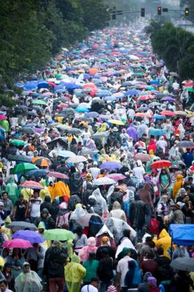 Msza celebrowana w Manili przez papieża z Argentyny zgromadziła miliony.