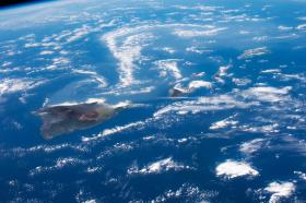 Hawaje widziane z pokładu Międzynarodowej Stacji Kosmicznej