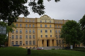 Budynek Jeszywas Chachmej Lublin (Uczelni Mędrców Lublina), kształcącej przed wojną rabinów