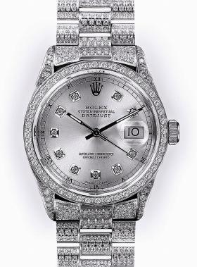 Zegarek Rolex  odliczający czas pozostały do końca świata.