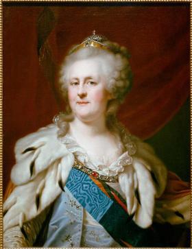 Caryca Katarzyna II (urodzona w Szczecinie). Niemieckie zauroczenie Rosją sięga co najmniej XVIII w.
