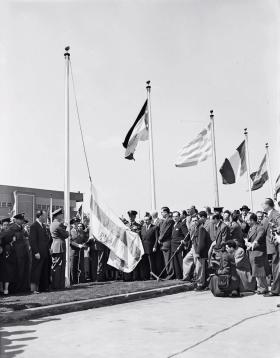 Uroczystości związane z przyjęciem Izraela do ONZ, Lake Success, 12 maja 1949 r.