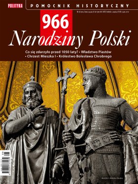 Okładka najnowszego wydania Pomocnika Historycznego „Narodziny Polski”