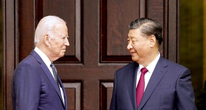 Joe Biden i Xi Jinping w Woodside, 15 listopada 2023 r.