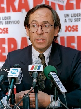 José Piñera, twórca chilijskiej reformy emerytalnej z 1981 r.