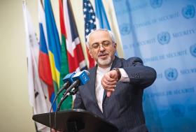 Mohammad Dżawad Zarif - główny negocjator i szef irańskiego MSZ.
