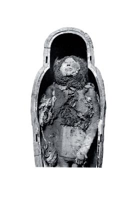Mumia królowej Henuttaui II, córki Ramzesa XI, III Okres Przejściowy.