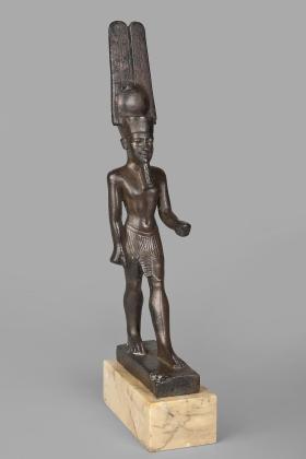 Figurka Amona z brązu, okres późny.