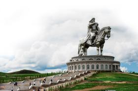 Pomnik Dżyngis-chana w Ułan Bator, Mongolia