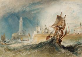 „Ramsgate”, rycina z cyklu „Porty Anglii”, 1826-28