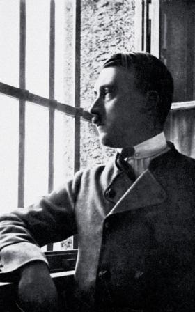 Hitler jako więzień w twierdzy Landsberg, 1923 r. To wtedy powstało „Mein Kampf”.