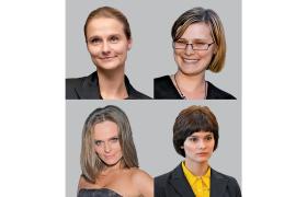 Córki Wałęsów: Magdalena, Anna, Maria Wiktoria i Brygida
