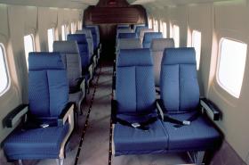 W takiej kabinie mógł podróżować prezydent USA. Sikorsky zaoferował S92 Białemu Domowi, ale administracja Barracka Obamy zrezygnowała z zamówienia ze względu na koszty.