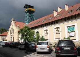 Bochnia, szyb Sutoris dawnej kopalni soli, dziś hotel i sanatorium