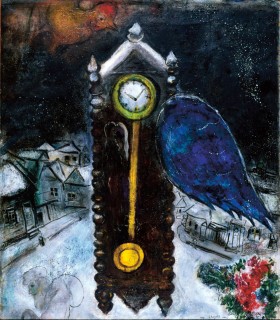 „Zegar z wahadłem i błękitnym skrzydłem” (1949)