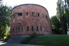 Warszawa: Kaponiera cytadeli, siedziba Muzeum Dowództwa Wojsk Lądowych