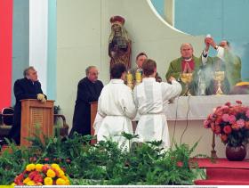 Msza w Krzyżowej, 12 listopada 1989 r.