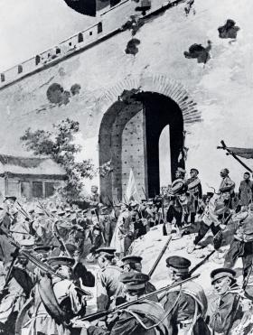 Zdobycie Nankinu przez zrewoltowaną armię gen. Linga, grudzień 1911 r.