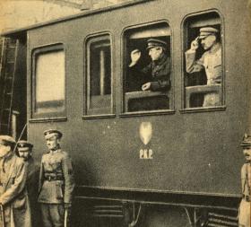 Szymon Petlura i Józef Piłsudski, Winnica 1920 r.