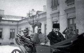 Ignacy Paderewski i Józef Piłsudski