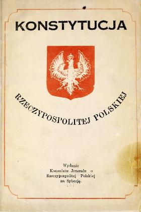 Konstytucja Rzeczpospolitej Polskiej z 17 marca 1921.