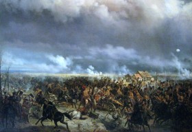 Bitwa pod Olszynką Grochowską, malował Bogdan Willewalde