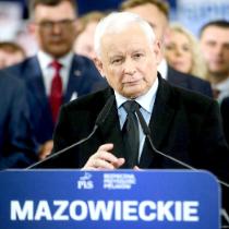 Przedwyborczy wiec PiS w Pruszkowie